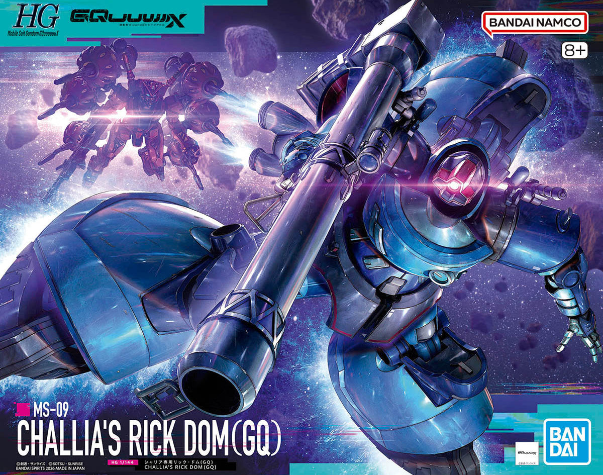 HG 1/144 Challia’S Rick Dom (GQ)