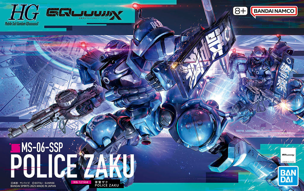 HG 1/144 Police Zaku (GQ)