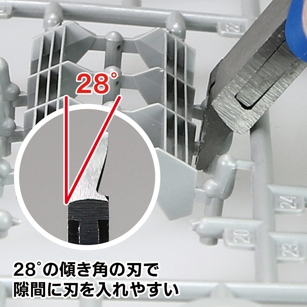 GodHand Craft Grip Series Plastic Nippers GH-CPN-120