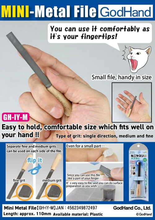 GodHand Mini Metal File