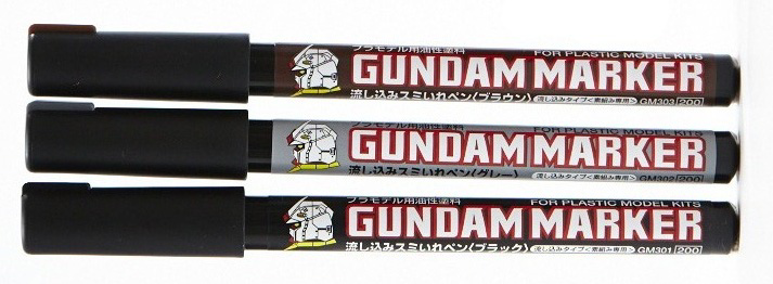 Gundam Marker Black (Pour Type) GM301