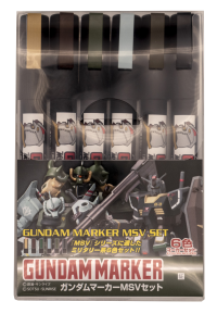 Gundam Marker MSV Set