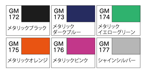 Gundam Metallic Marker Set 2