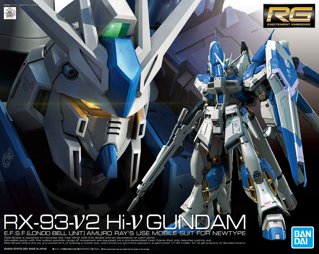 RG 1/144 RX-93-V2 Hi-Nu Gundam
