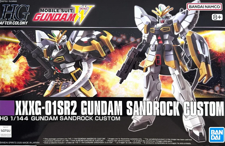 HG 1/144 Gundam Sandrock Custom