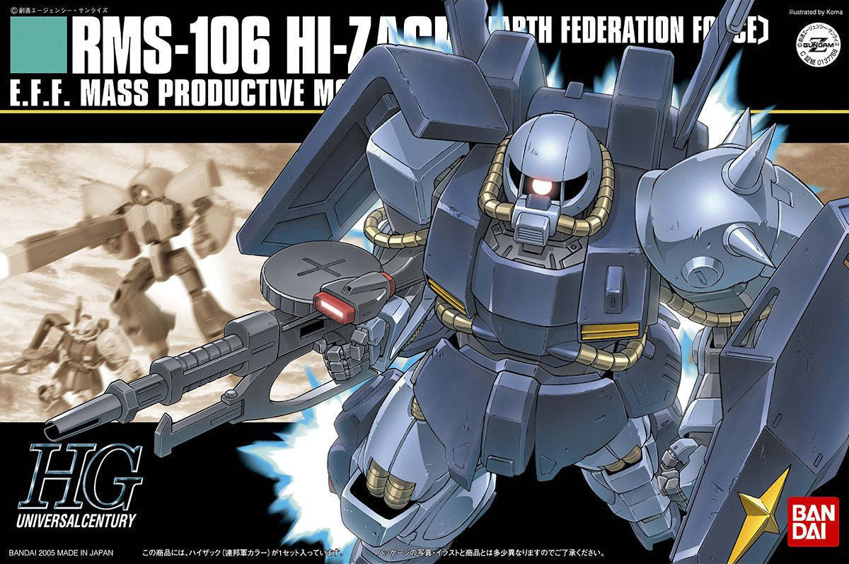 HGUC 1/144 Hi-Zack (Earth Federation Forces Colors)