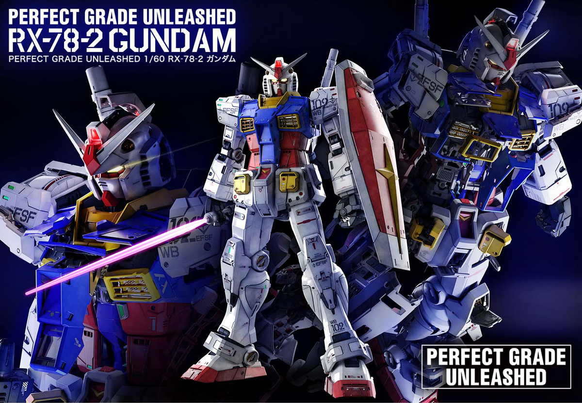 Perfect Grade Unleashed 1/60 RX-78-2 Gundam