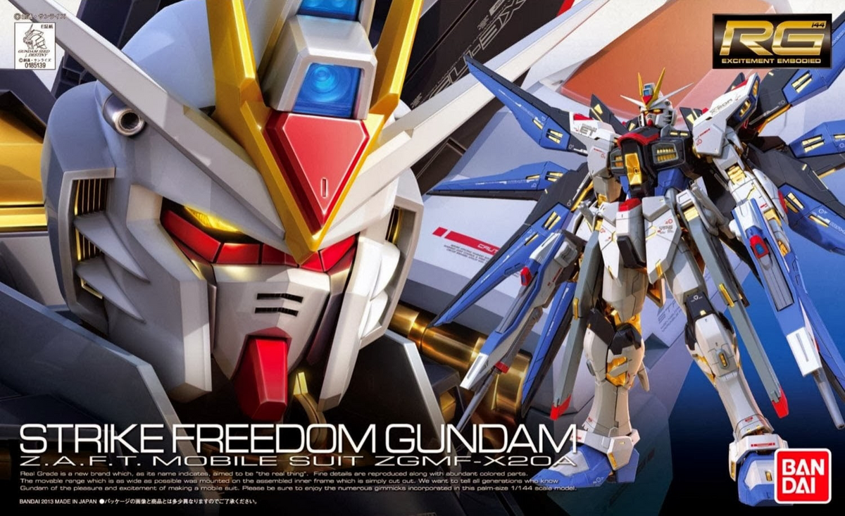RG 1/144 Strike Freedom Gundam