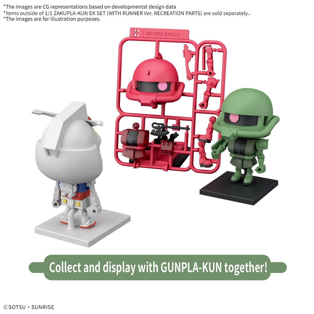 1/1 Zakupla-Kun DX Set (with Runner Ver. Recreation Parts)