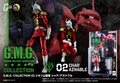 G.M.G. Collection 02 MS Gundam Principality of Zeon Char Aznable