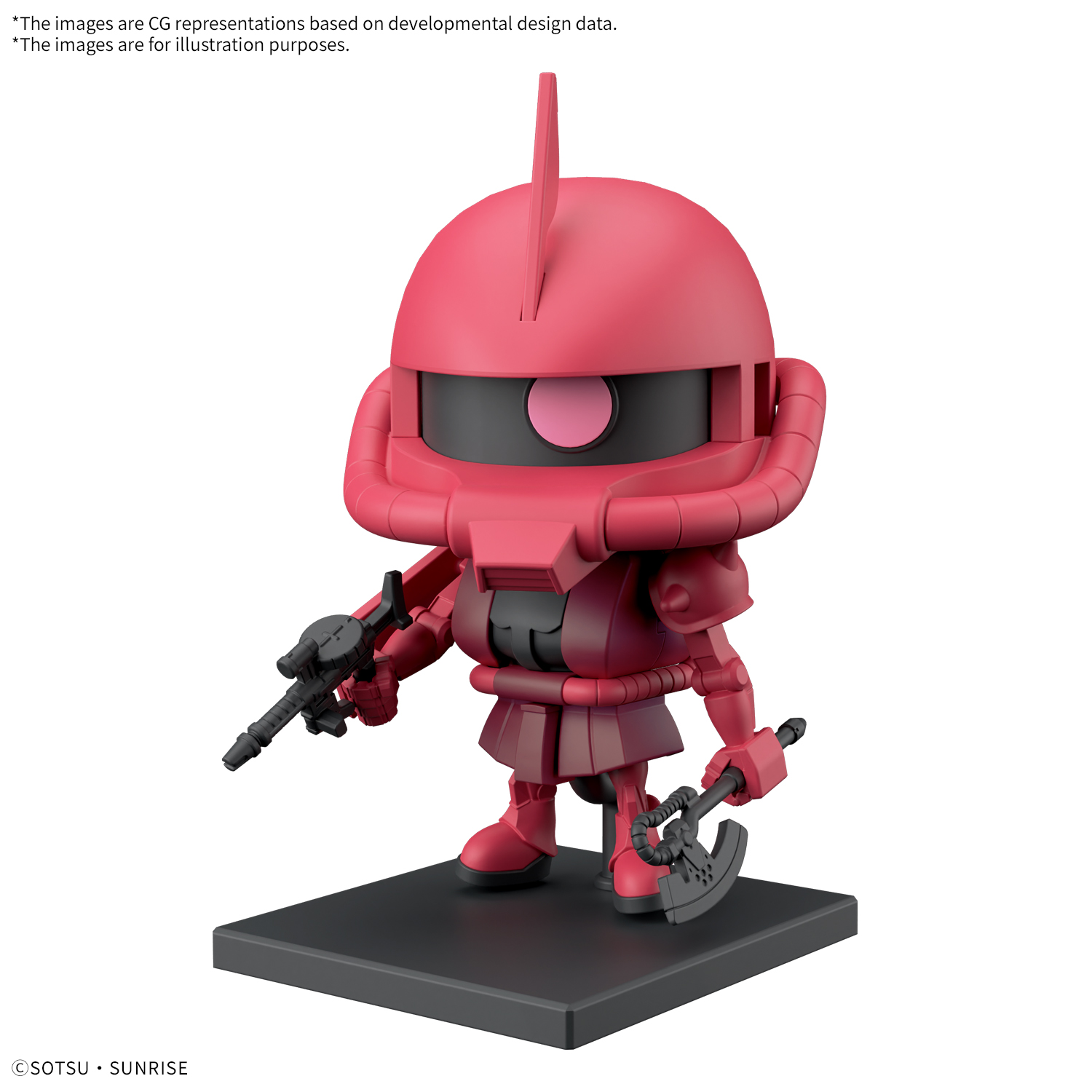 1/1 Charzaku-Kun DX Set (with Runner Ver. Recreation Parts)