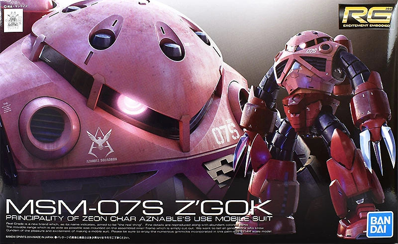 RG 1/144 MSM-07S Char's Z'Gok