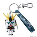 Nu Gunpla-Kun 3D Rubber Mascot Keychain.