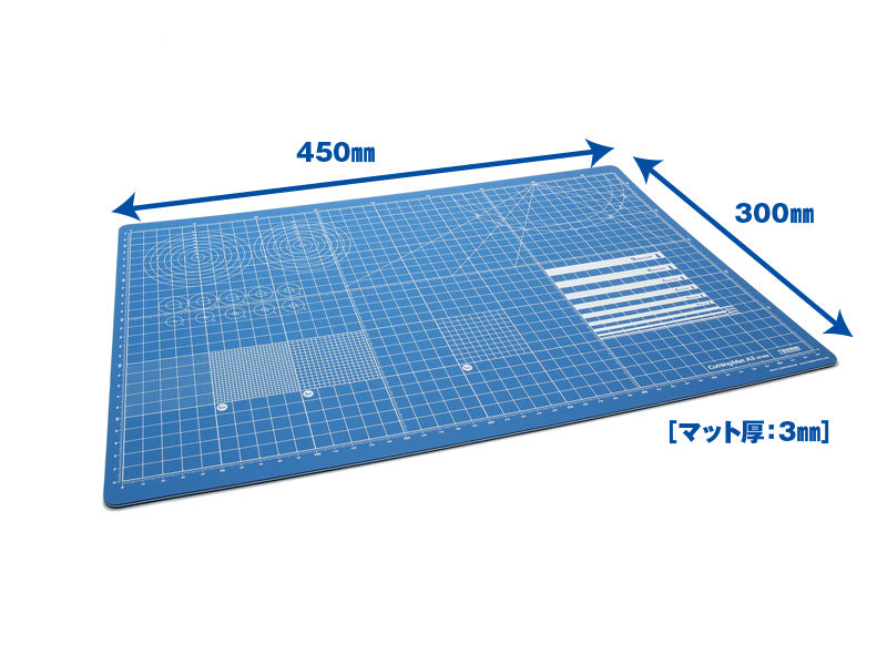 Wave Cutting Mat A3