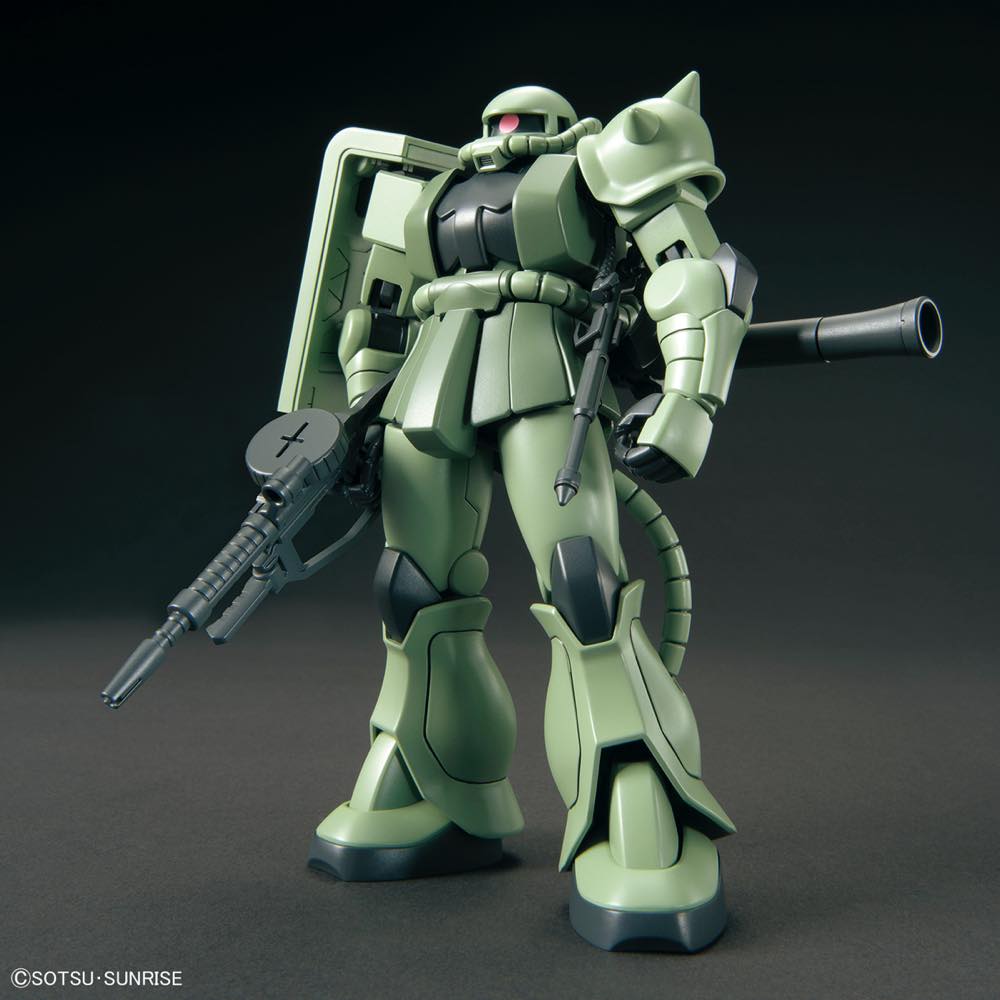 HGUC 1/144 MS-06 Zaku II — model pose 2